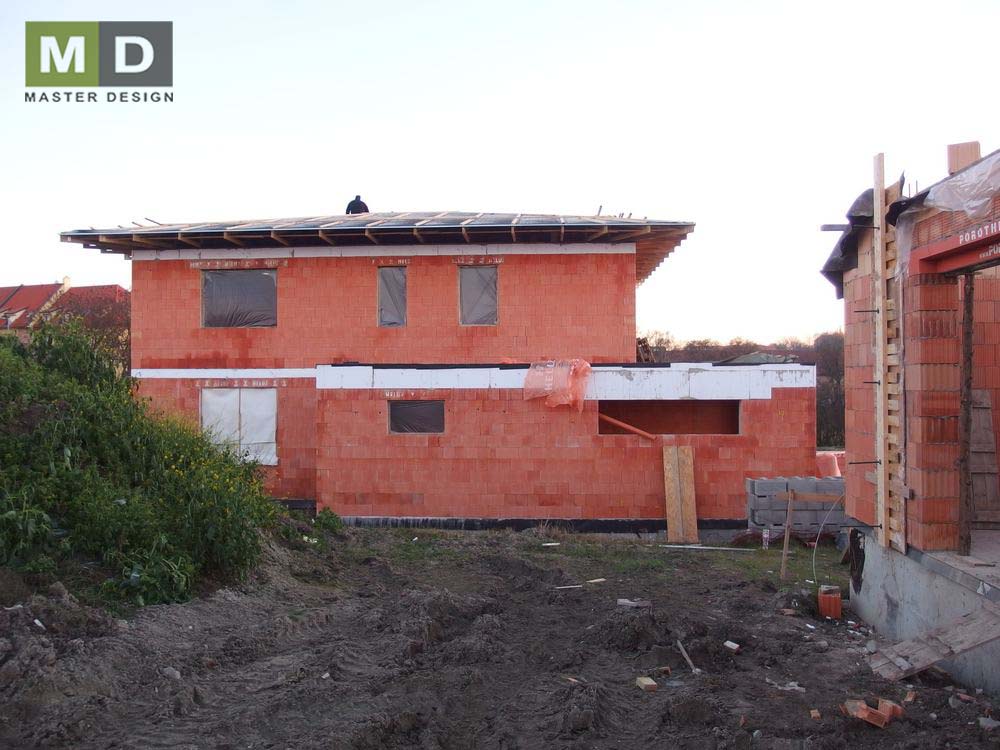 ConstructionRodinný dům Praha Dolní Chabry - visualisation2