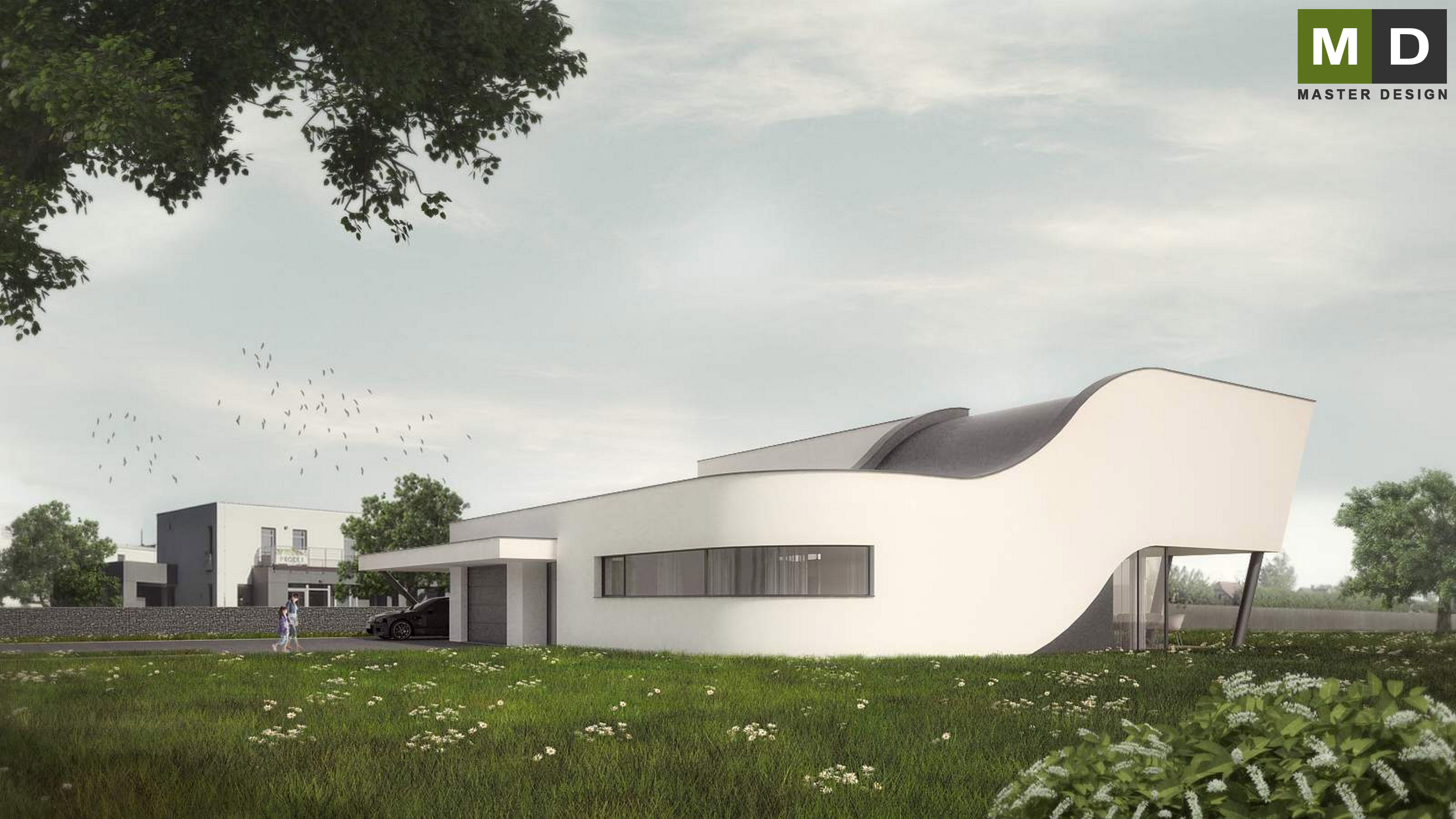 Luxusní atriový dům s elegantními křivkamiStará Bělá v Ostravě - vizualizace4 Luxusní atriový dům s elegantními křivkamiStará Bělá v Ostravě - vizualizace4