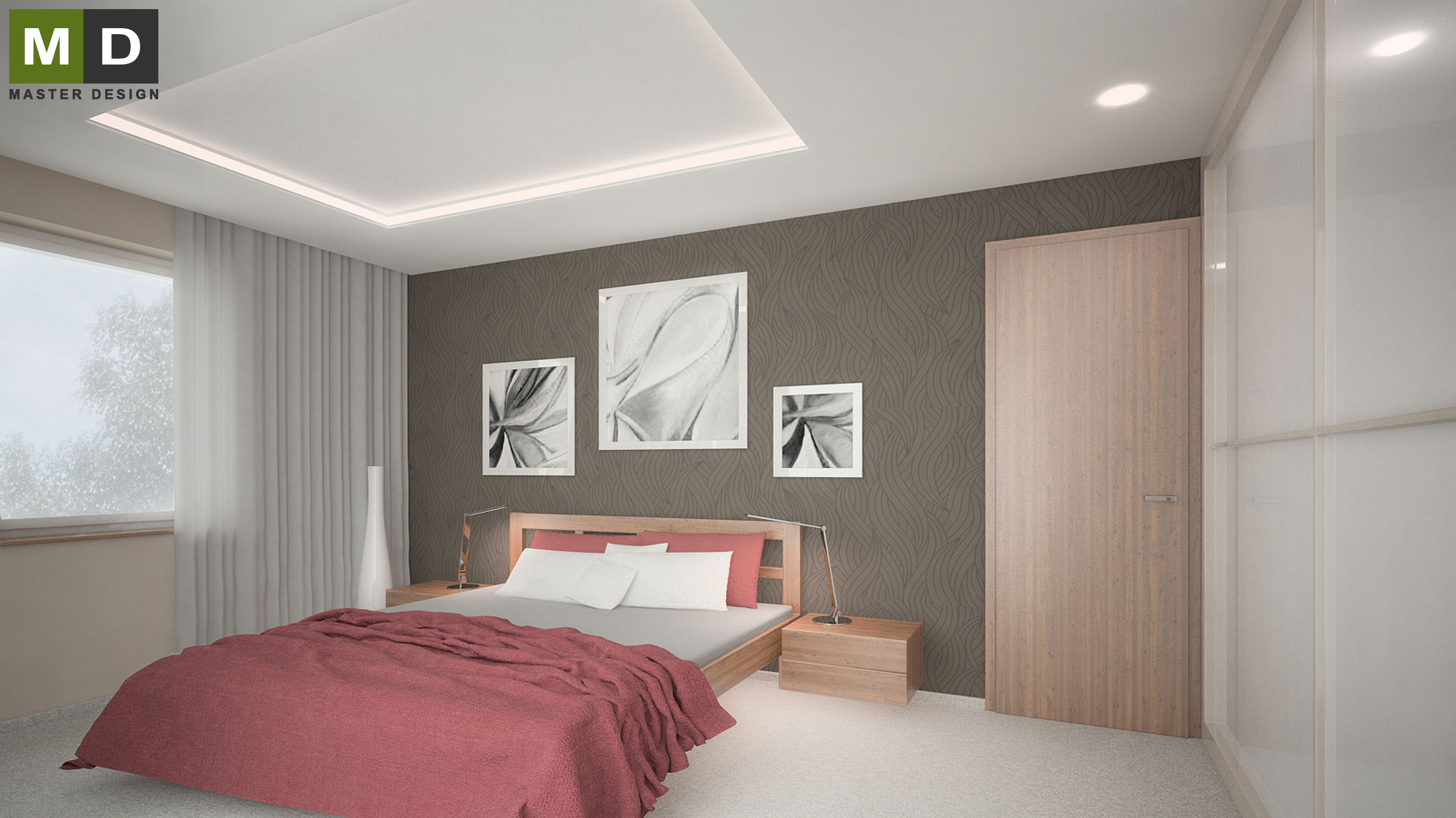 The interior of the house on a slopeBeroun - visualisation2 The interior of the house on a slopeBeroun - visualisation2