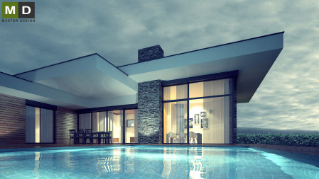 Luxury storey villa near the pond - Mýto u Rokycan - main visualisation