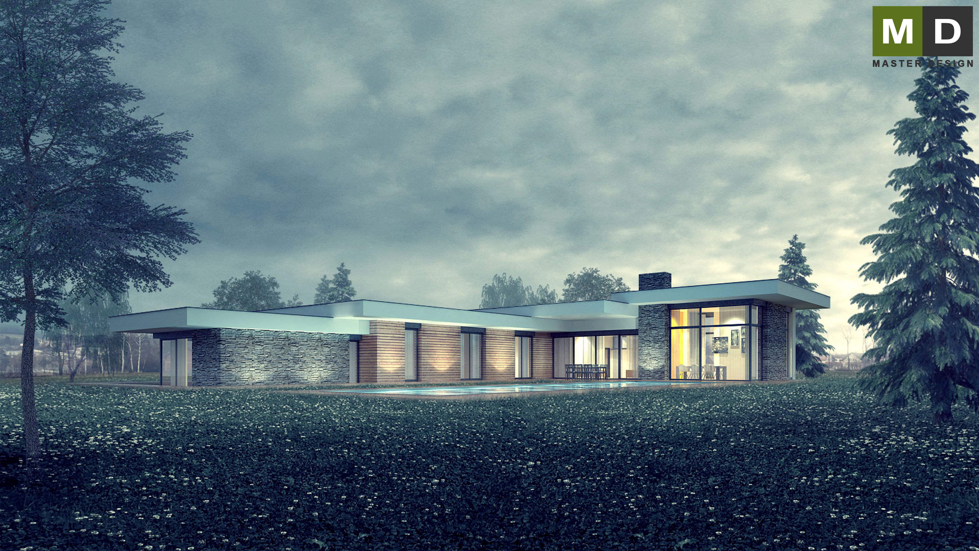 Luxury storey villa near the pondMýto u Rokycan - visualisation2 Luxury storey villa near the pondMýto u Rokycan - visualisation2