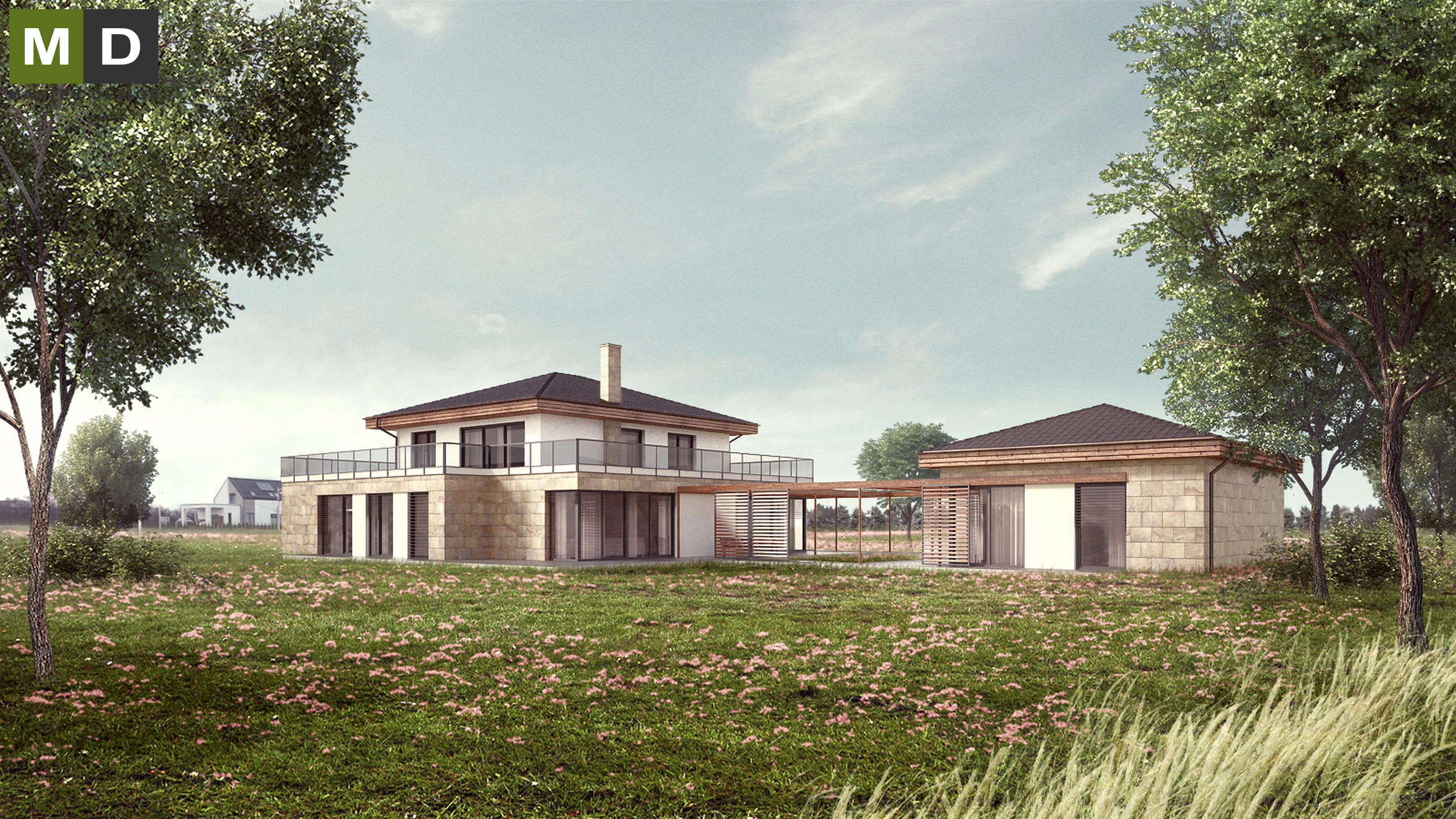 Luxusní dvoupatrový dům s vlastním wellness - Vysoký Újezd - preview