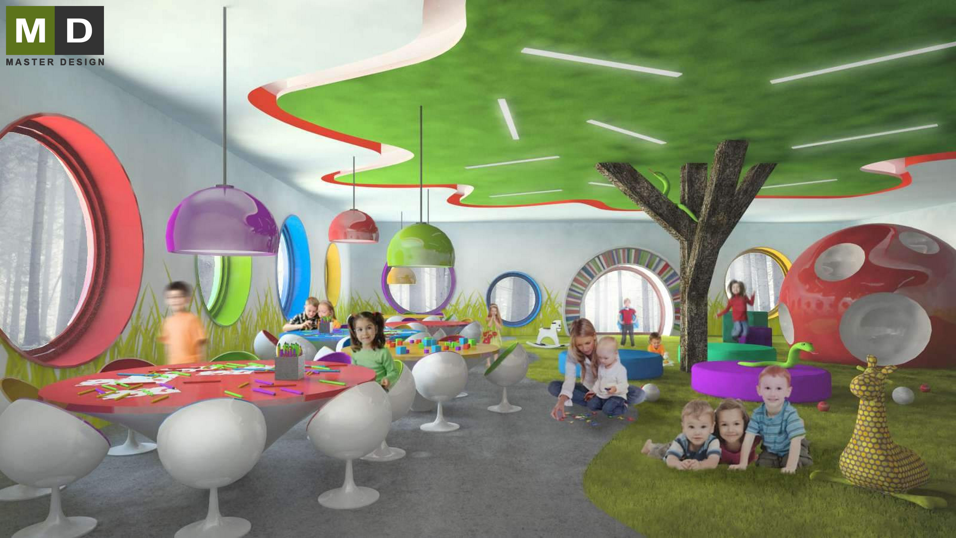 Interior of kindergarten - Havířov - preview