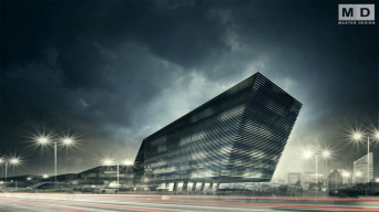 A study of administrative buildings for a multinational company -  - main visualisation