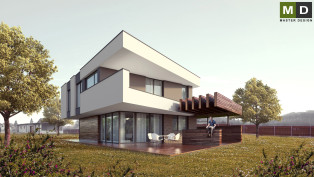 Low-energy house with sunny terrace - Mladá Vožice u Tábora - main visualisation