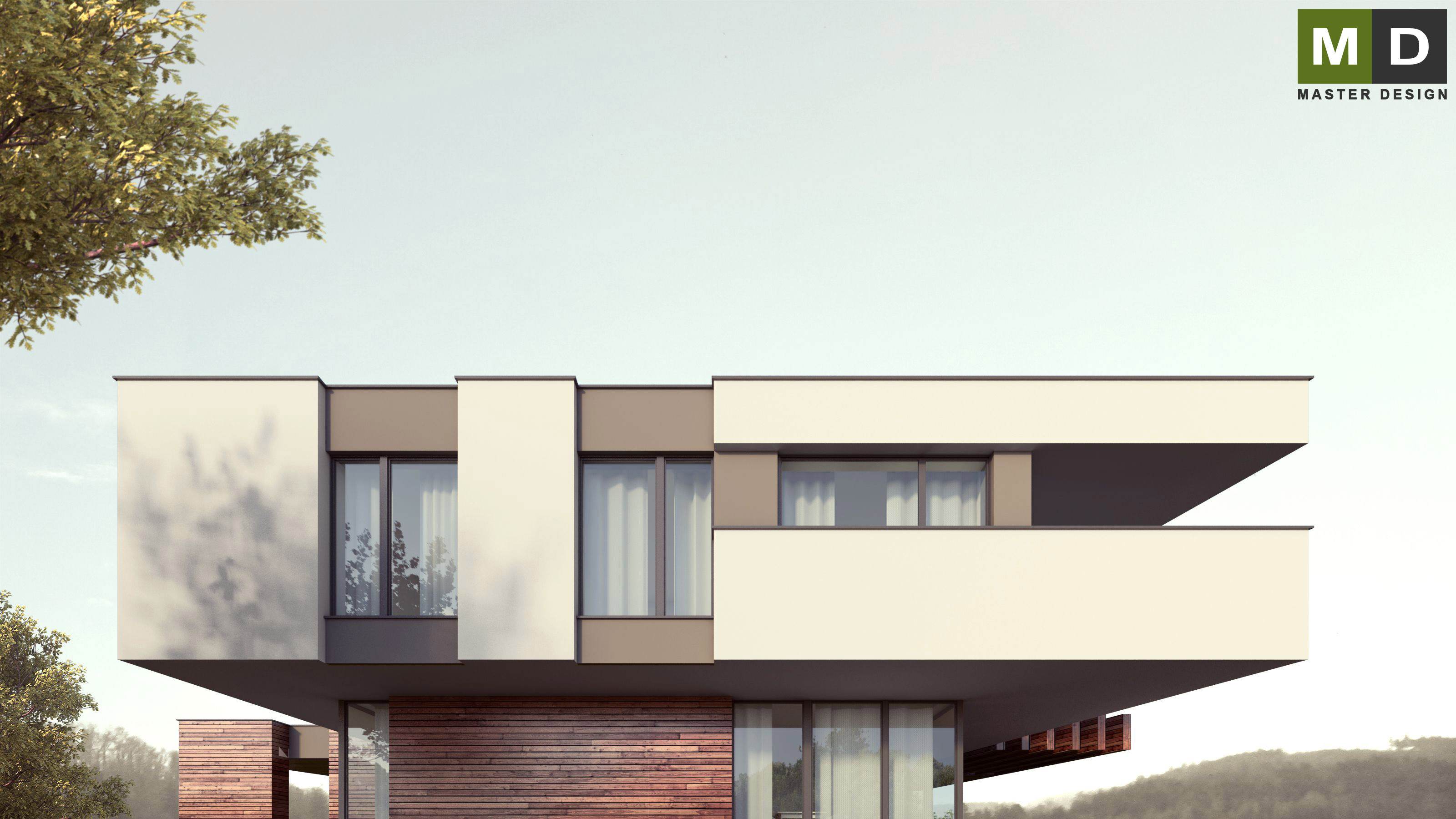 Low-energy house with sunny terraceMladá Vožice u Tábora - visualisation4 Low-energy house with sunny terraceMladá Vožice u Tábora - visualisation4
