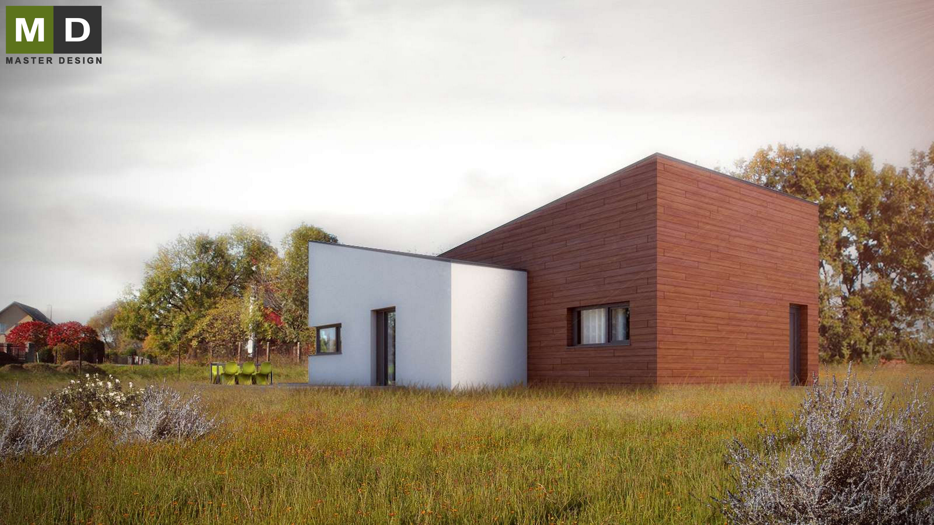 Bungalow with lean roofsKarviná   - visualisation3