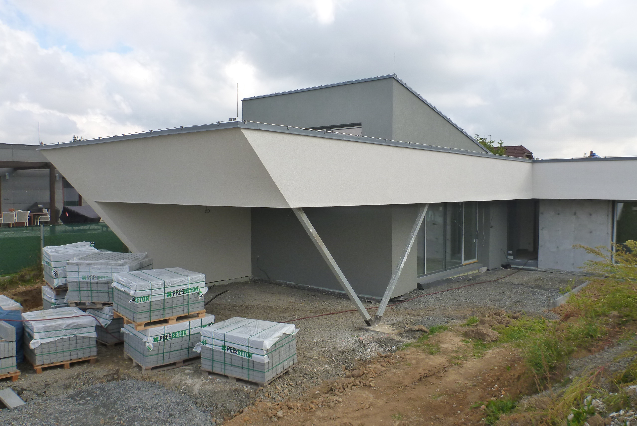 Construction - Rodinný dům Ostrava Polanka  2 - main visualisation