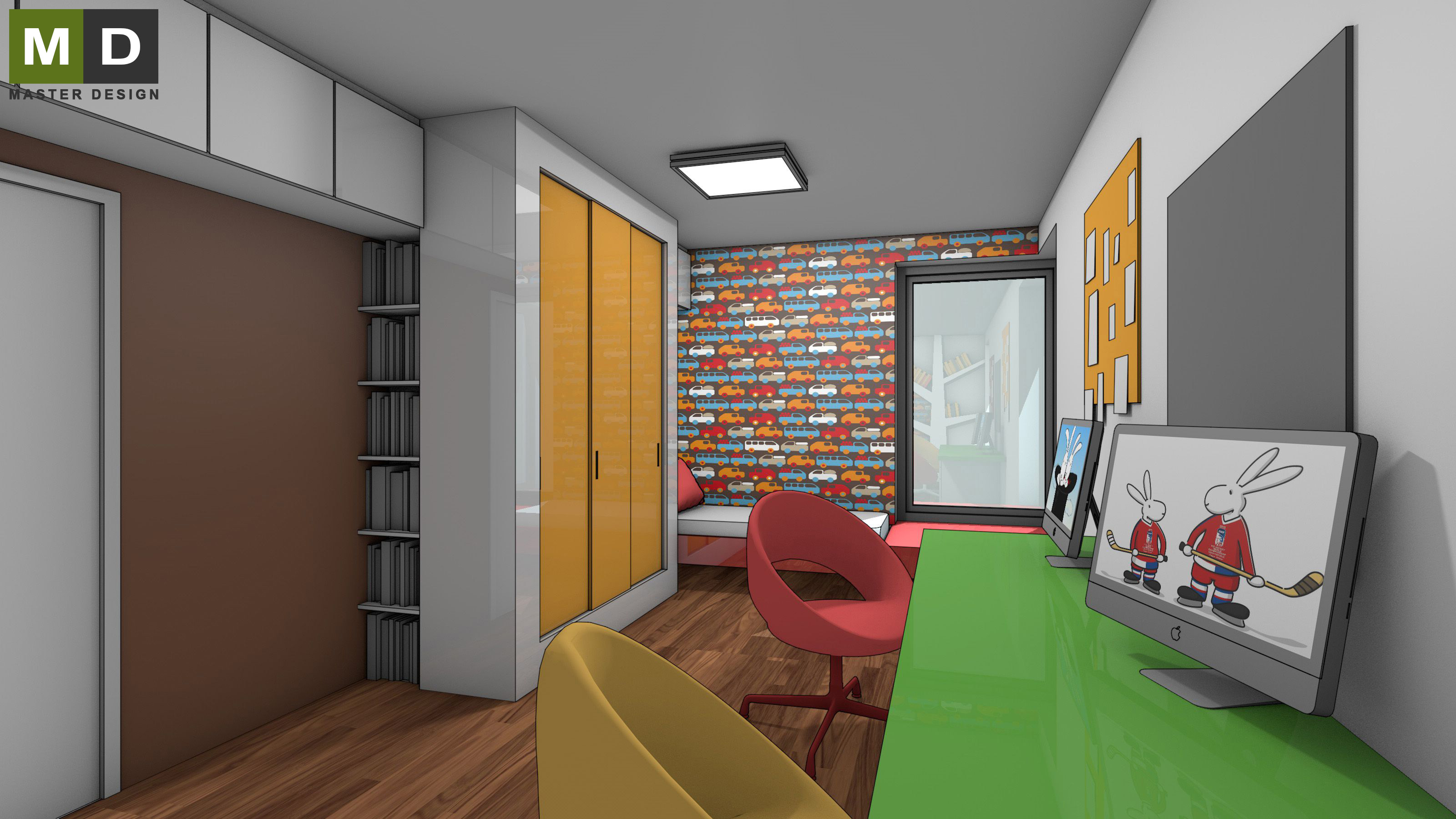 Family house interiorPraha Čestlice - visualisation6