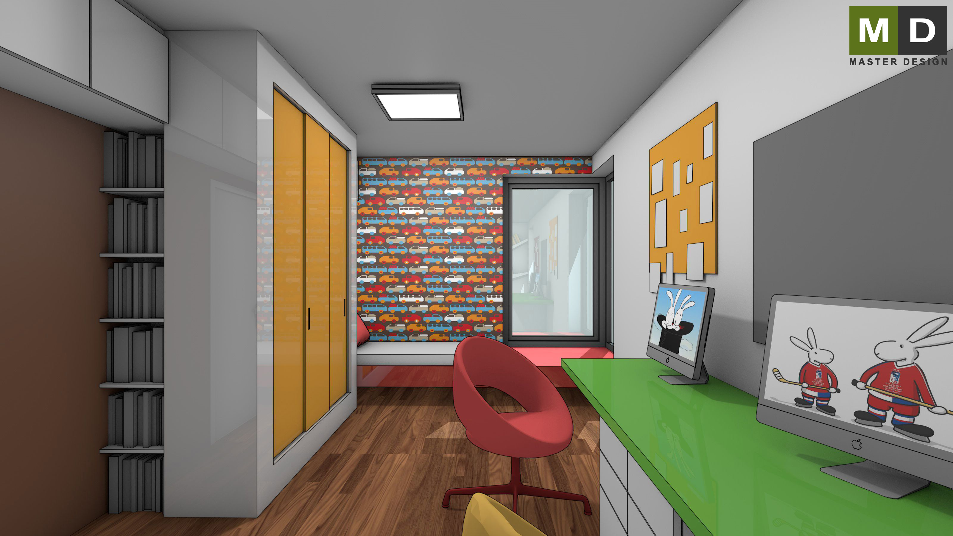 Family house interiorPraha Čestlice - visualisation7