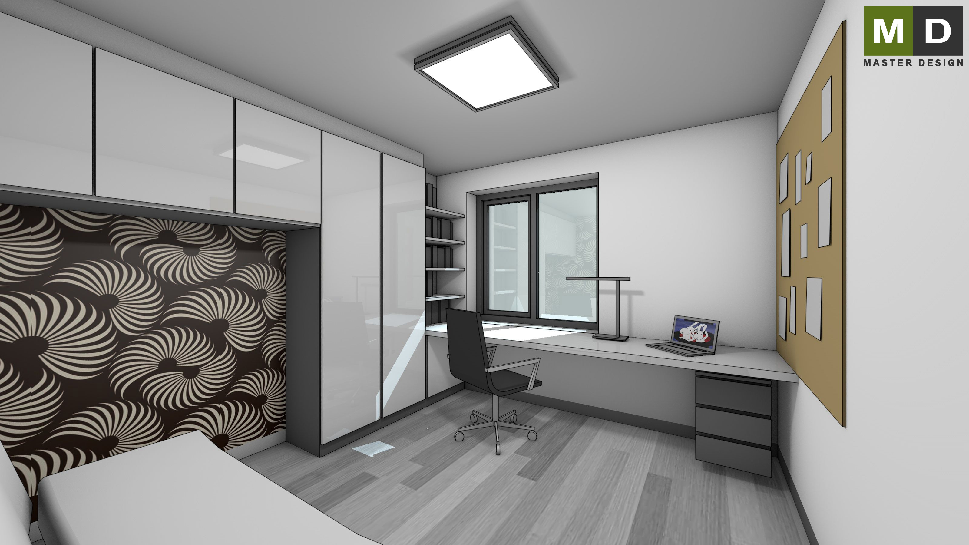 Family house interiorPraha Čestlice - visualisation16