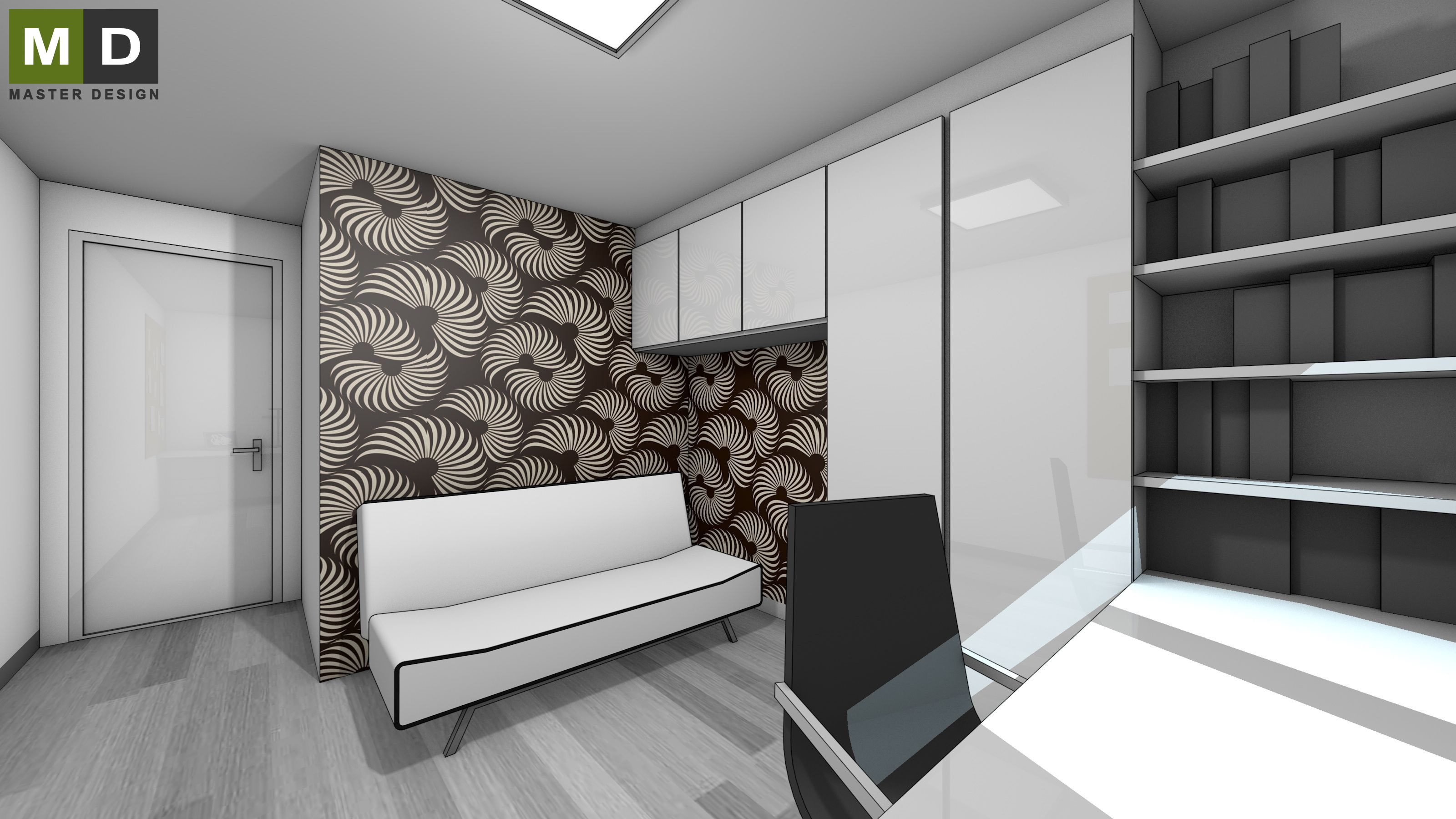 Family house interiorPraha Čestlice - visualisation17