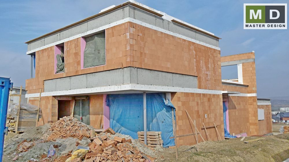 Construction - Rodinný dům Hustopeče  - main visualisation