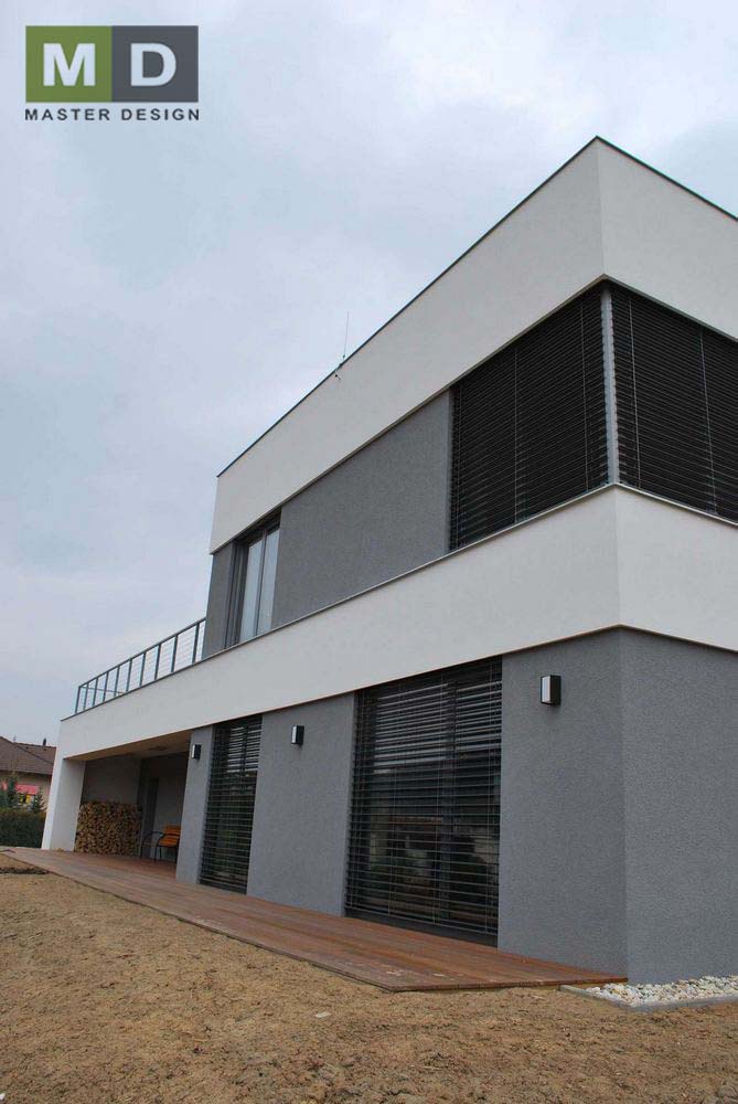 RealizaceLuxusní dům s garáží a výhledem na kostel Kostelec u Zlína - vizualizace11