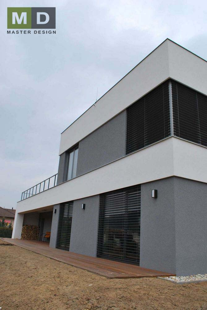 RealizaceLuxusní dům s garáží a výhledem na kostel Kostelec u Zlína - vizualizace11
