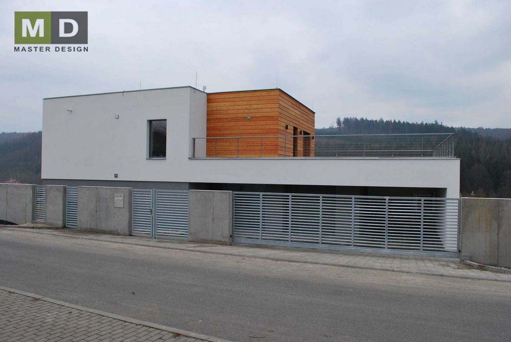 RealizaceLuxusní dům s garáží a výhledem na kostel Kostelec u Zlína - vizualizace14