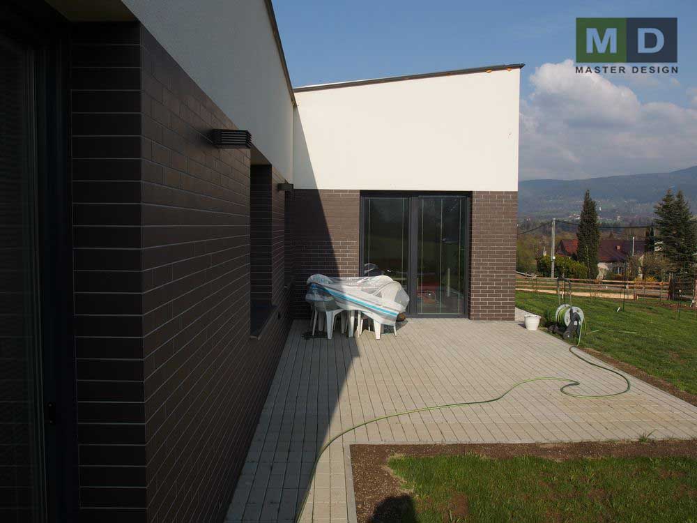 RealisationNízkoenergetický přízemní bungalov do L s garáží Frýdlant - visualisation9