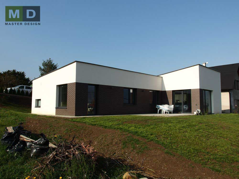 RealizaceNízkoenergetický přízemní bungalov do L s garáží Frýdlant - vizualizace10