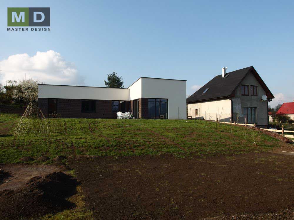 RealisationNízkoenergetický přízemní bungalov do L s garáží Frýdlant - visualisation12