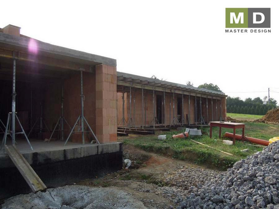 RealizaceLuxusní nízkoenergetický bungalov do L s plochou střechou Havířov - vizualizace2