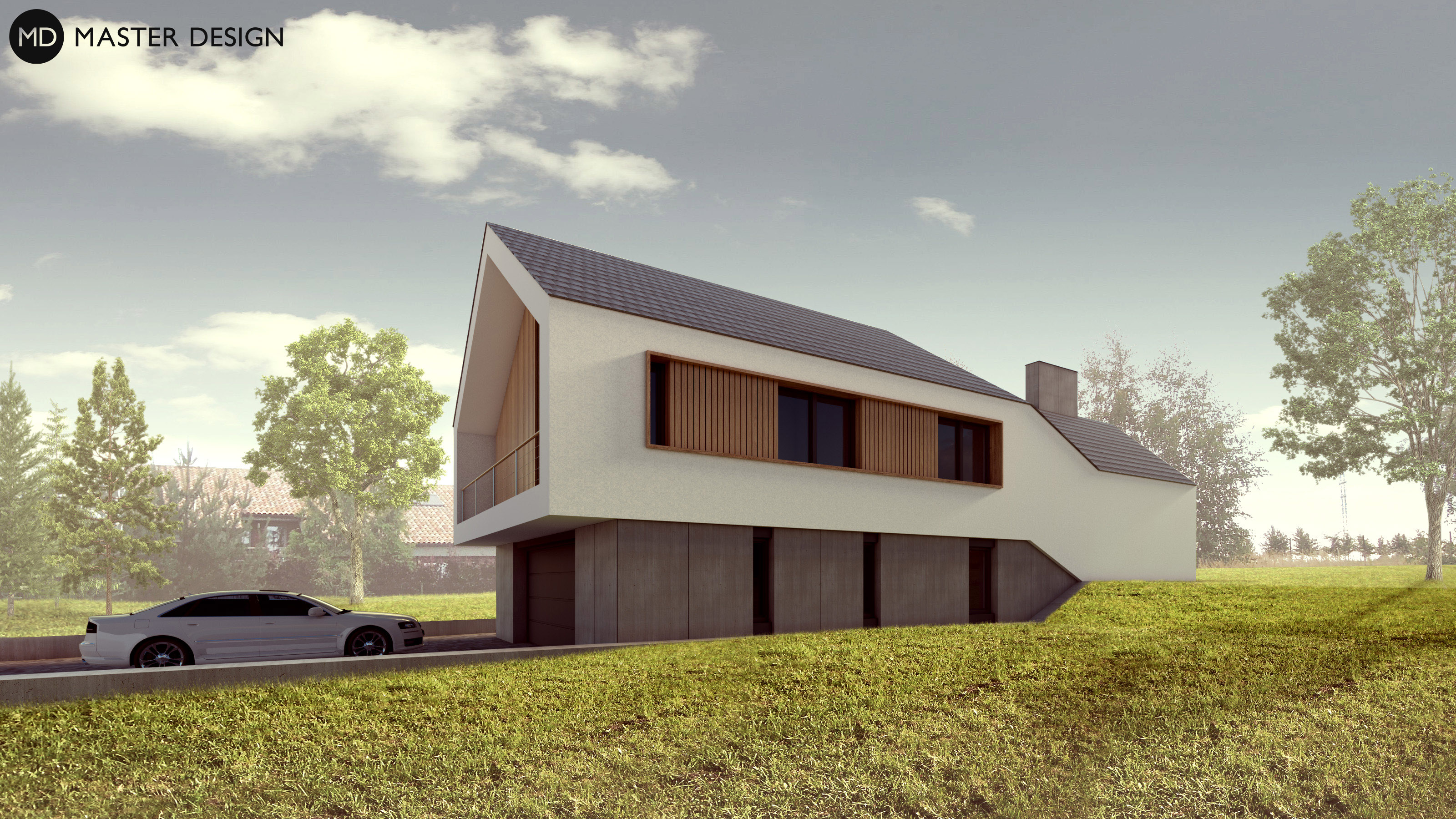 Family houseBraškov u Kladna - visualisation3