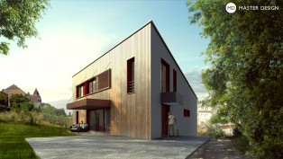 Family house - Praha Řeporyje - main visualisation