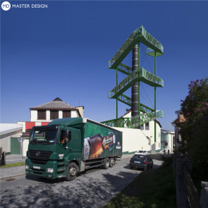 Lookout tower - Humpolec - main visualisation