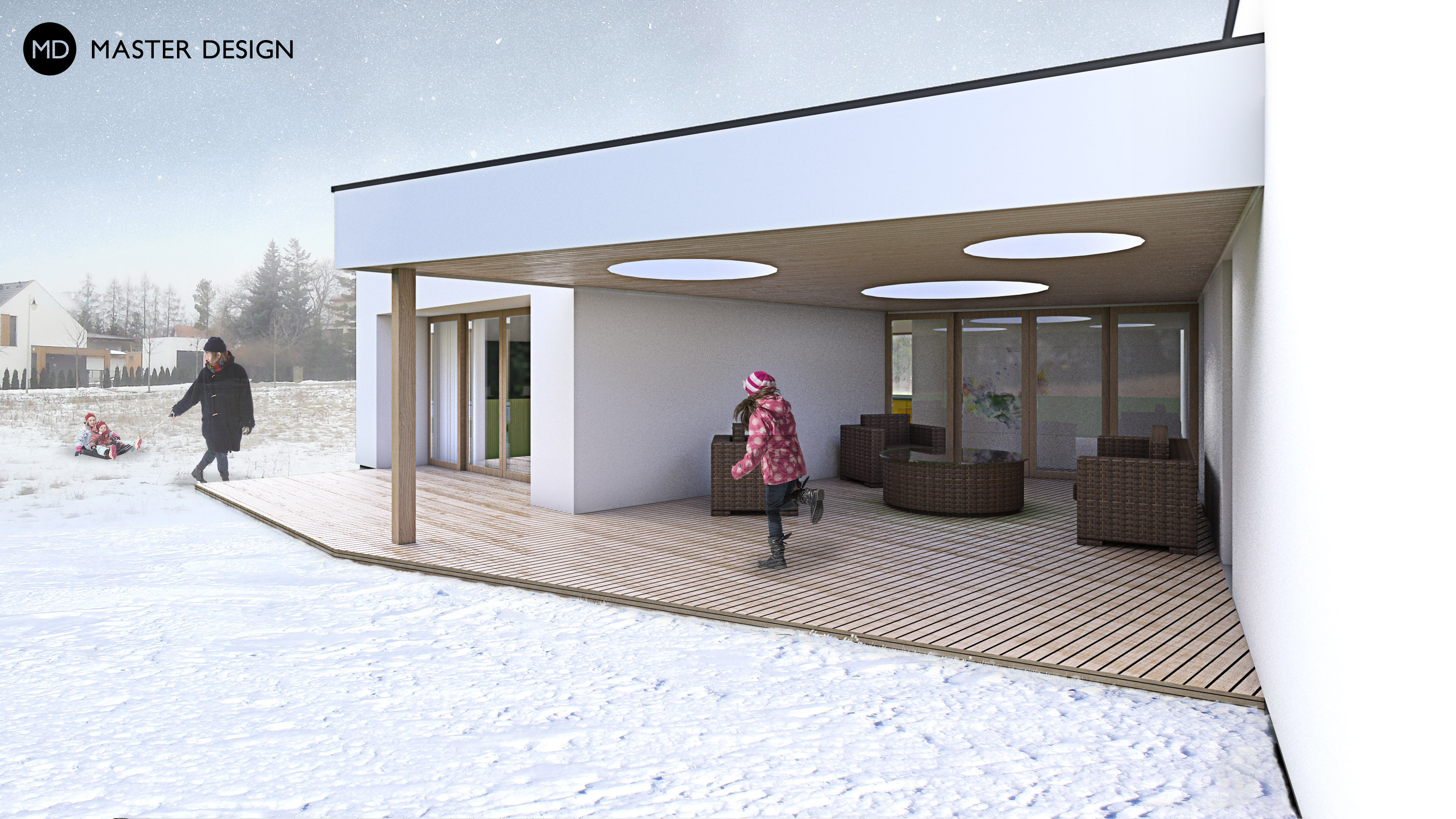 Family houseVysoký Újezd u Berouna - visualisation2