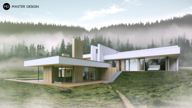 Luxusní vila pro miliardáře s víceúrovňovou dispozicí - Brno - hlavní vizualizace