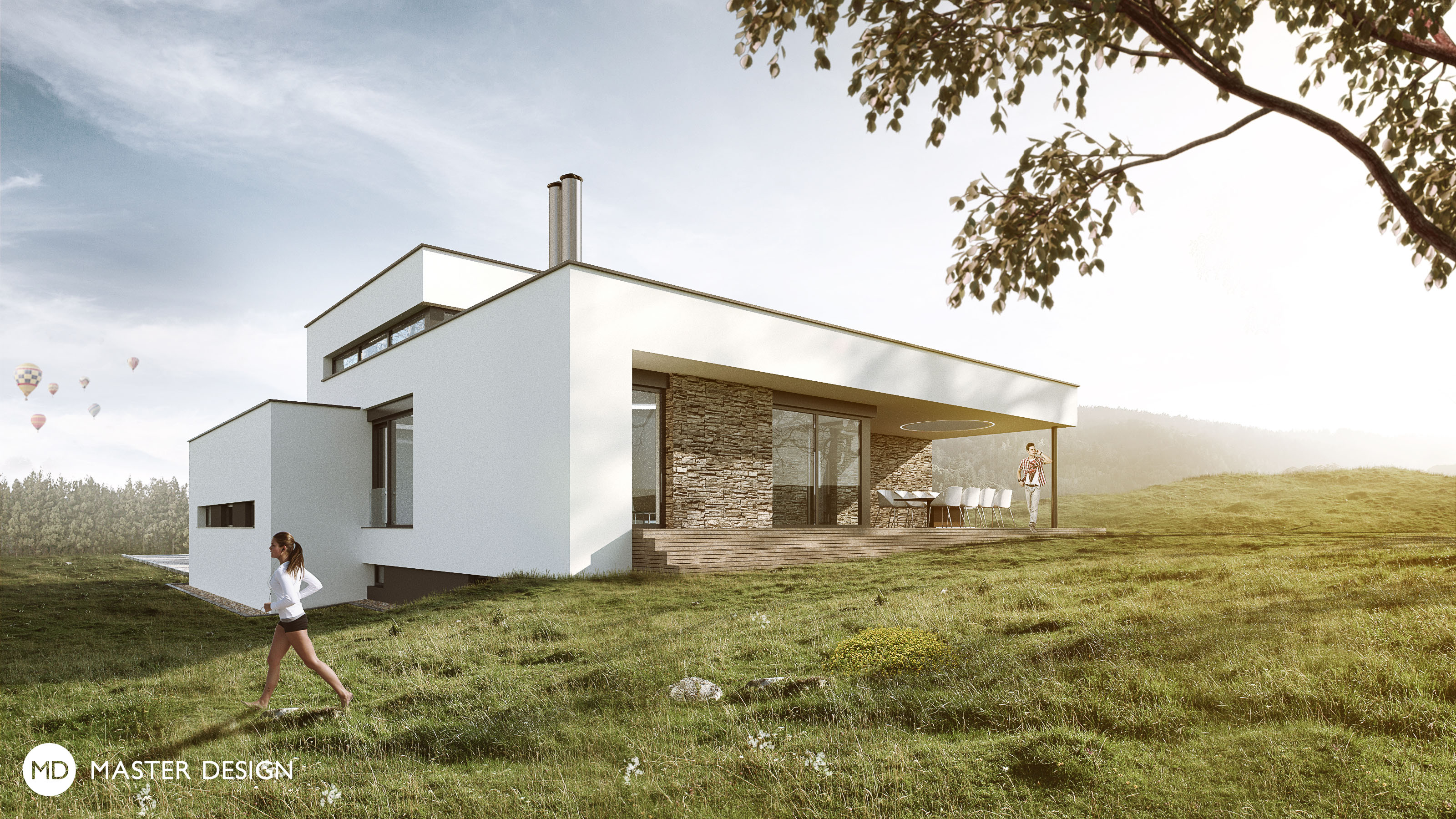 Family houseHajany - visualisation2