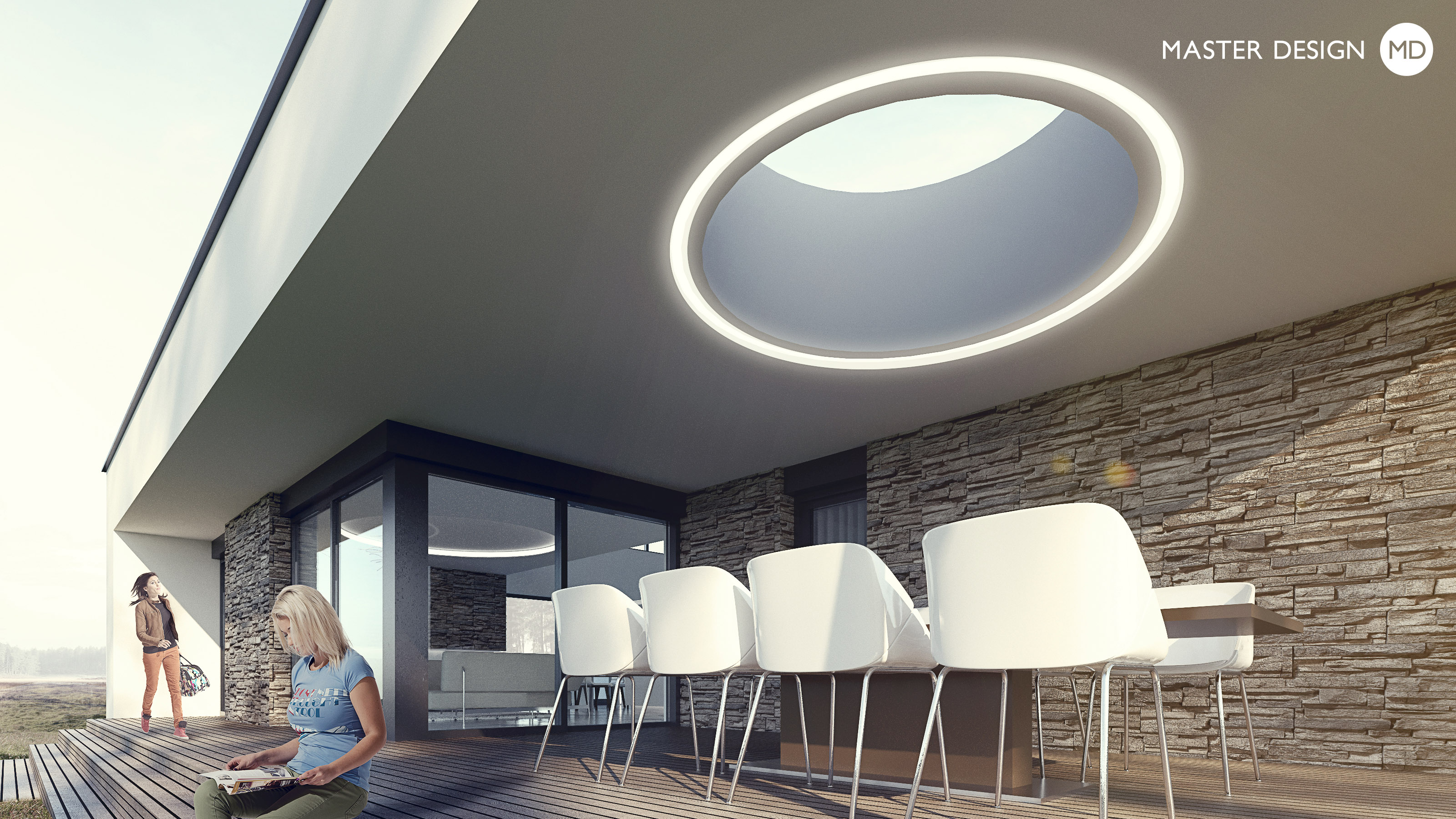 Family houseHajany - visualisation3
