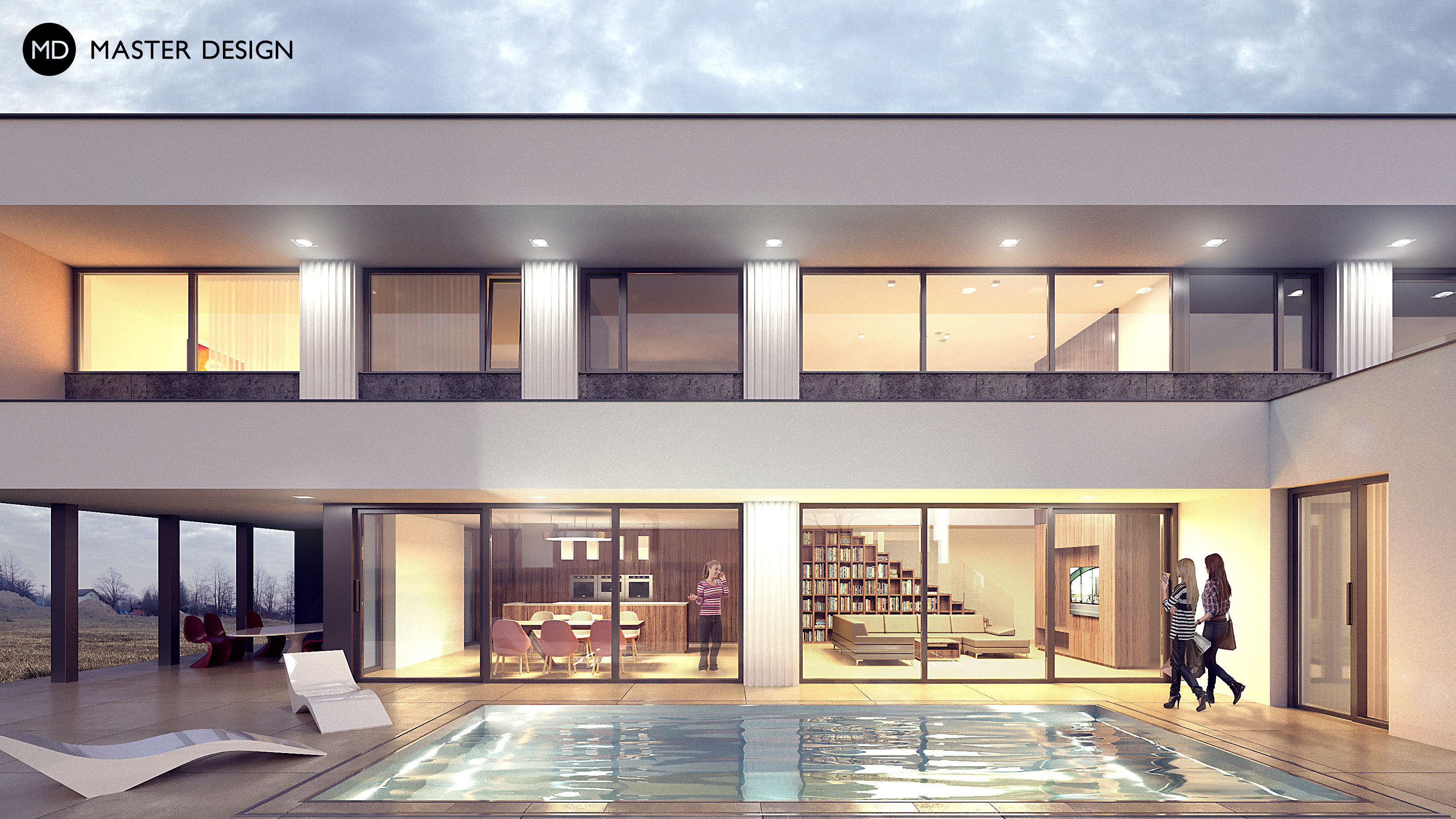 Family houseFrenštát pod Radhoštěm - visualisation3