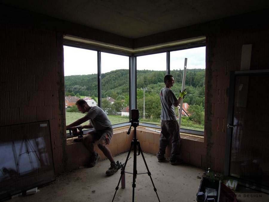 Construction - Family house Kostelec u Zlína - main visualisation