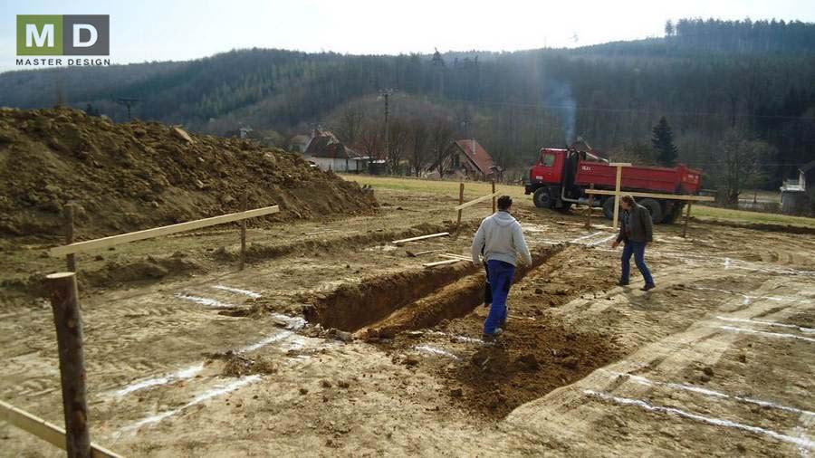 ConstructionFamily house Kostelec u Zlína - visualisation2