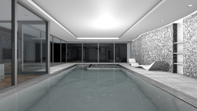 Family house interior - Tovéř u Olomouce - main visualisation
