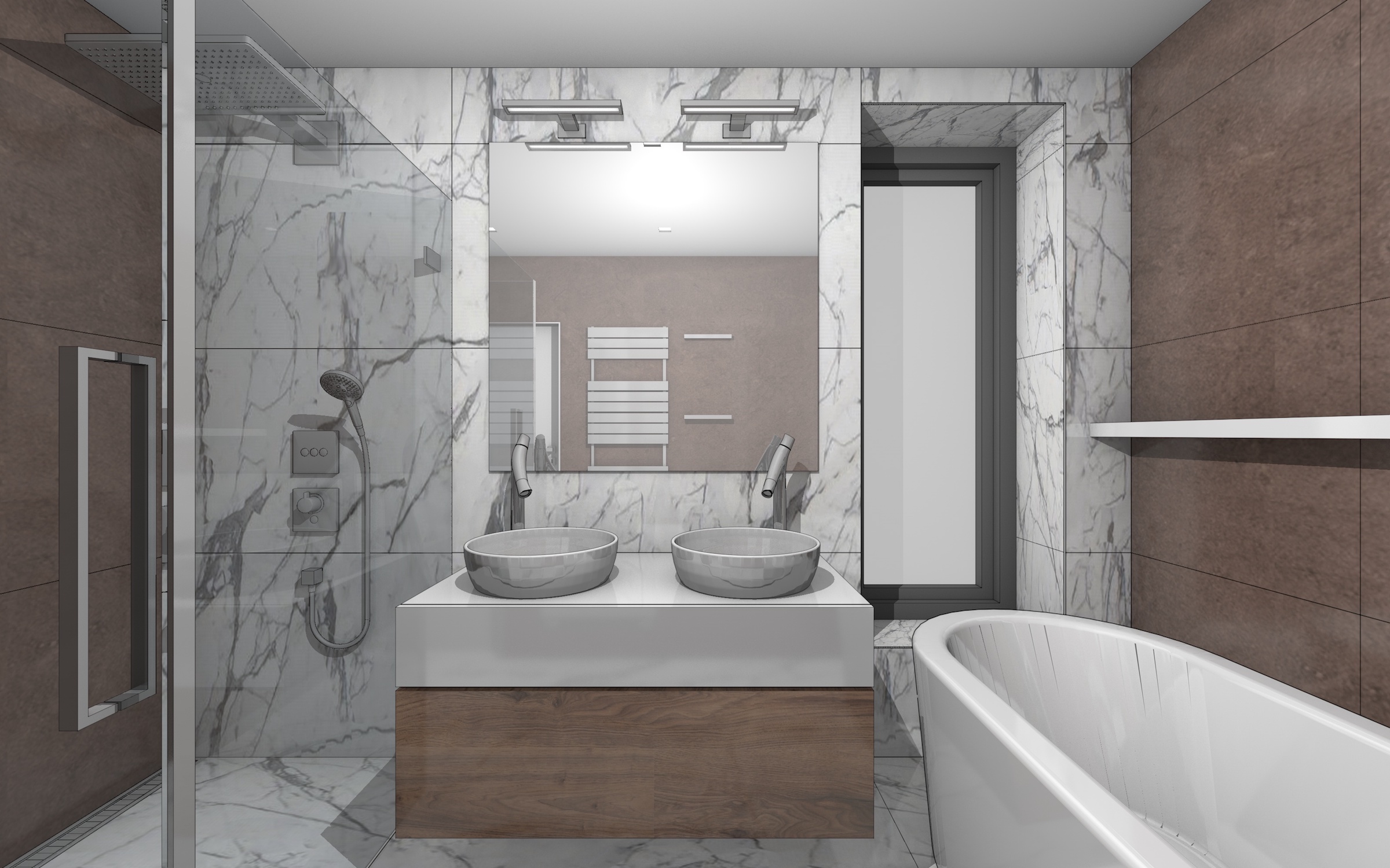 Family house interiorTovéř u Olomouce - visualisation5