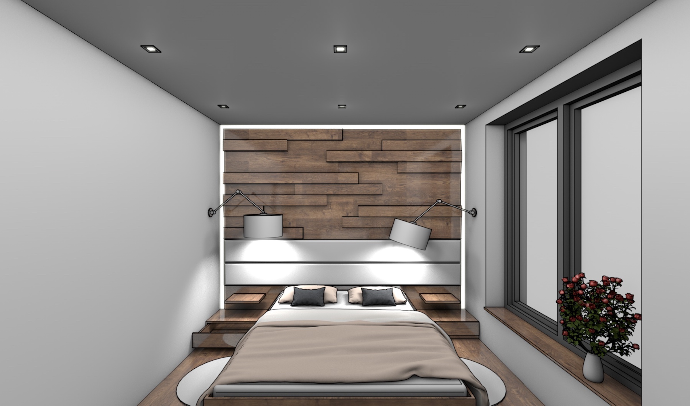 Family house interiorTovéř u Olomouce - visualisation10
