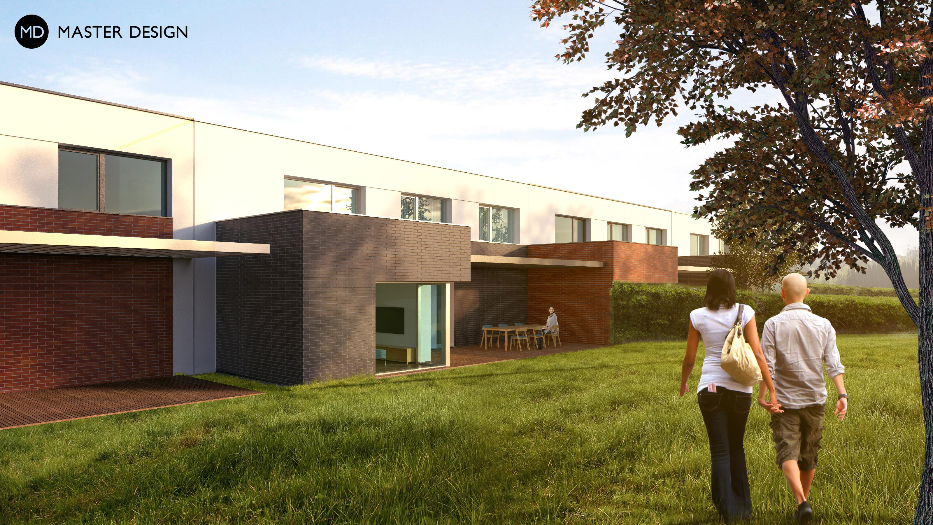 Modern housesJihlava - visualisation3 Modern housesJihlava - visualisation3