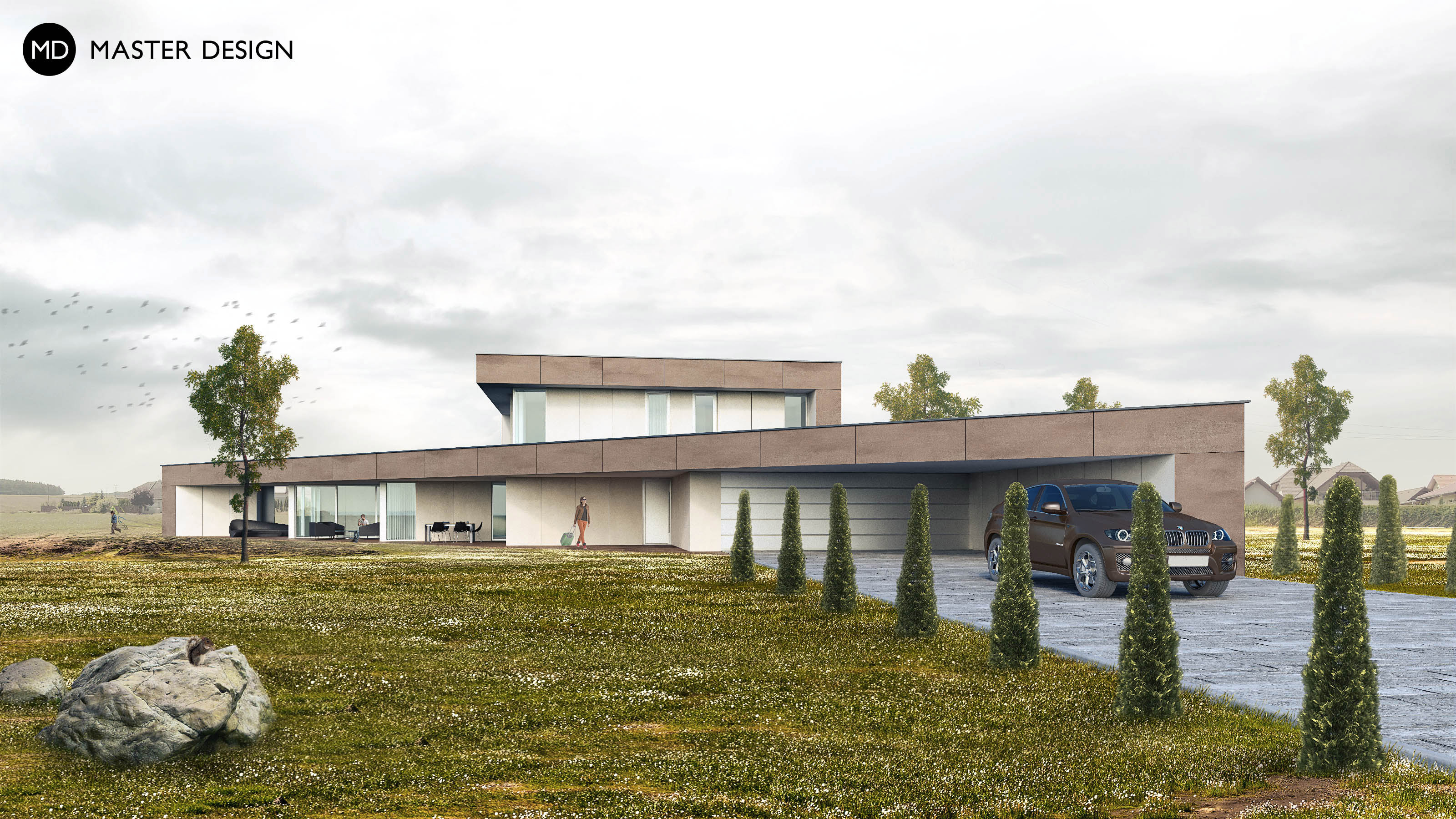 Family house - Zruč-Senec - main visualisation