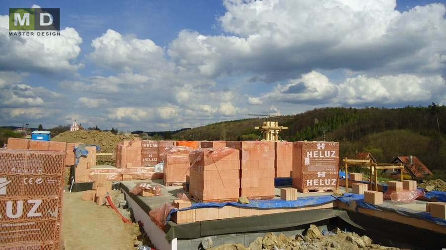 ConstructionFamily house Kostelec u Zlína - visualisation11