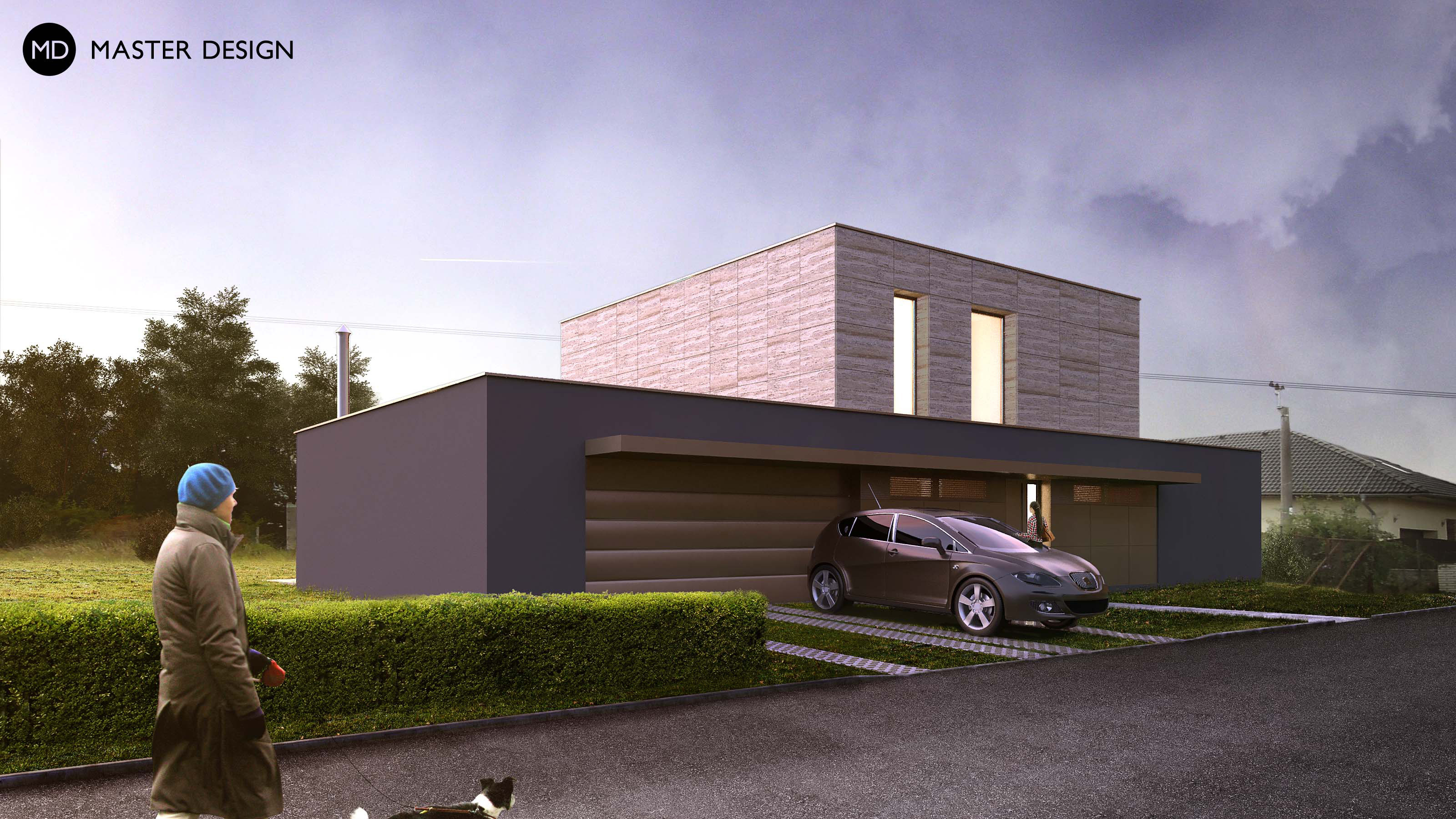 Family houseKladno - visualisation3 Family houseKladno - visualisation3