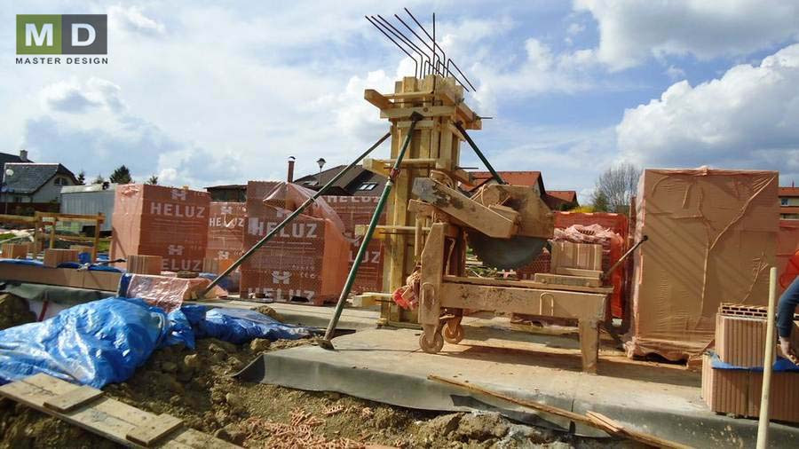 ConstructionFamily house Kostelec u Zlína - visualisation12