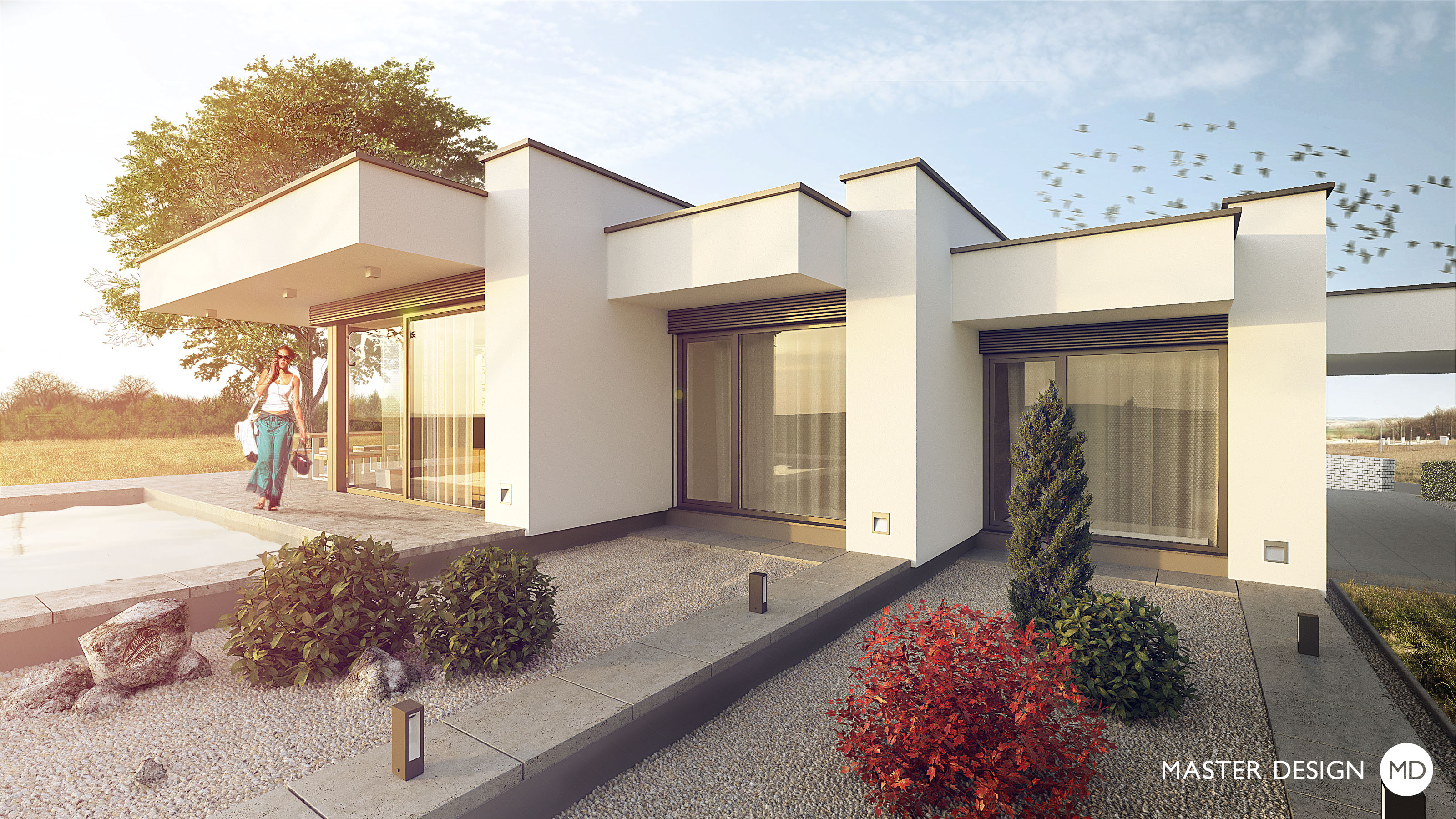 Designový dům trilobit se sedmi terasami - Vysoký Újezd u Berouna - preview