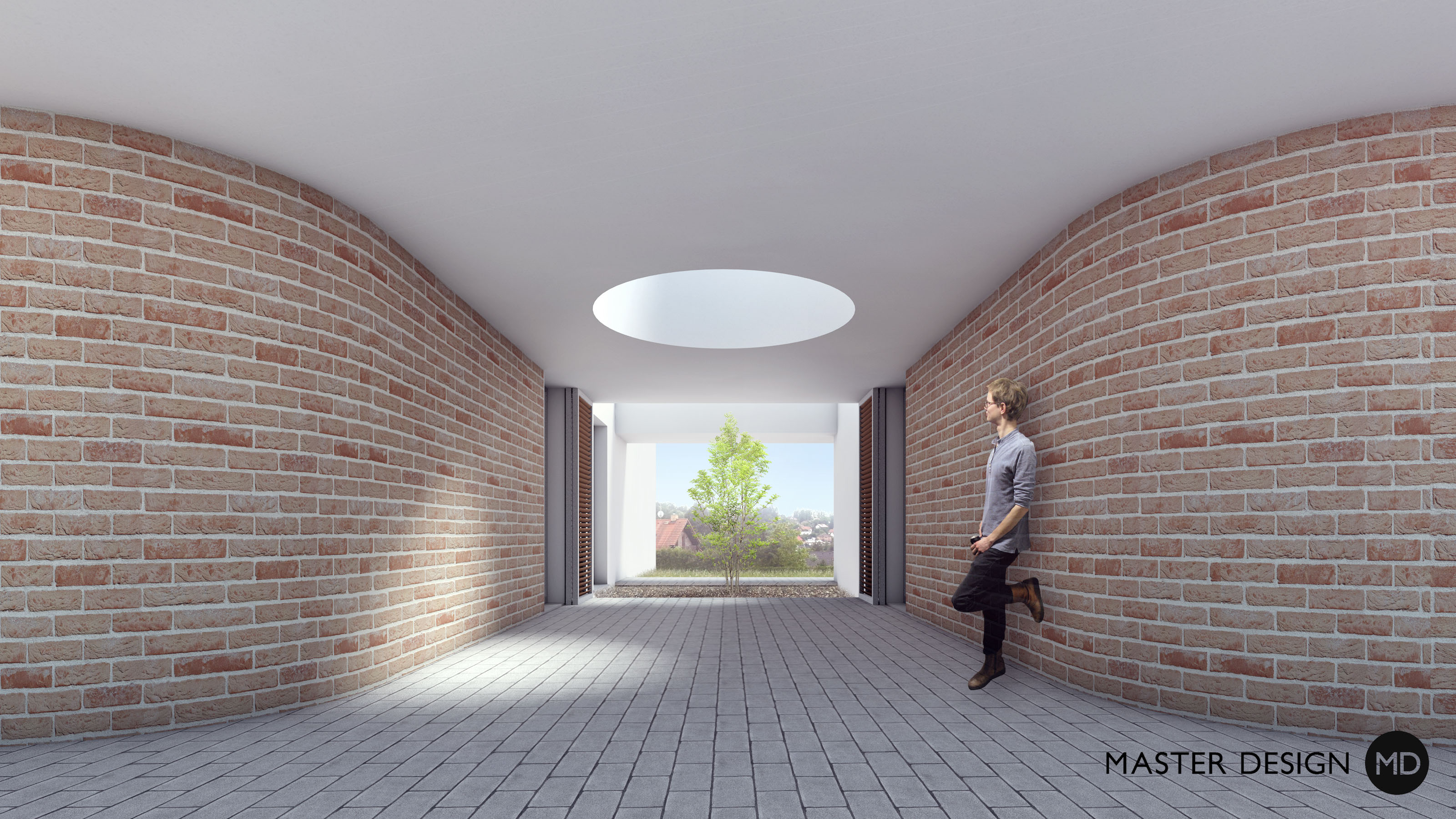 Family houseVšestary u Říčan - visualisation3