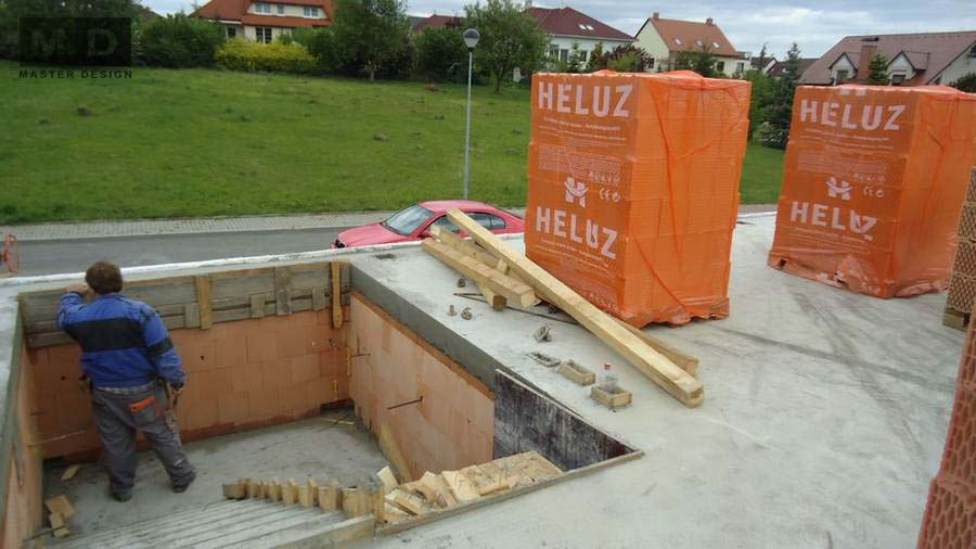 ConstructionFamily house Kostelec u Zlína - visualisation22