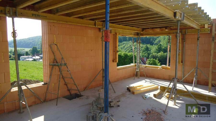 ConstructionFamily house Kostelec u Zlína - visualisation26