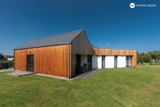 Atypical bungalow in the mountains with timber facades - Trojanovice - main visualisation