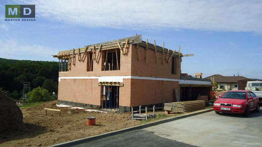 ConstructionFamily house Kostelec u Zlína - visualisation33
