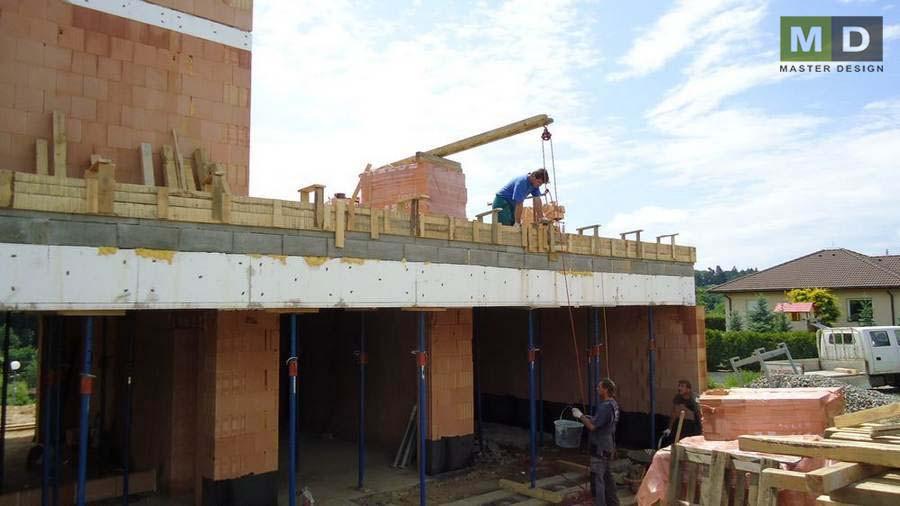 ConstructionFamily house Kostelec u Zlína - visualisation35