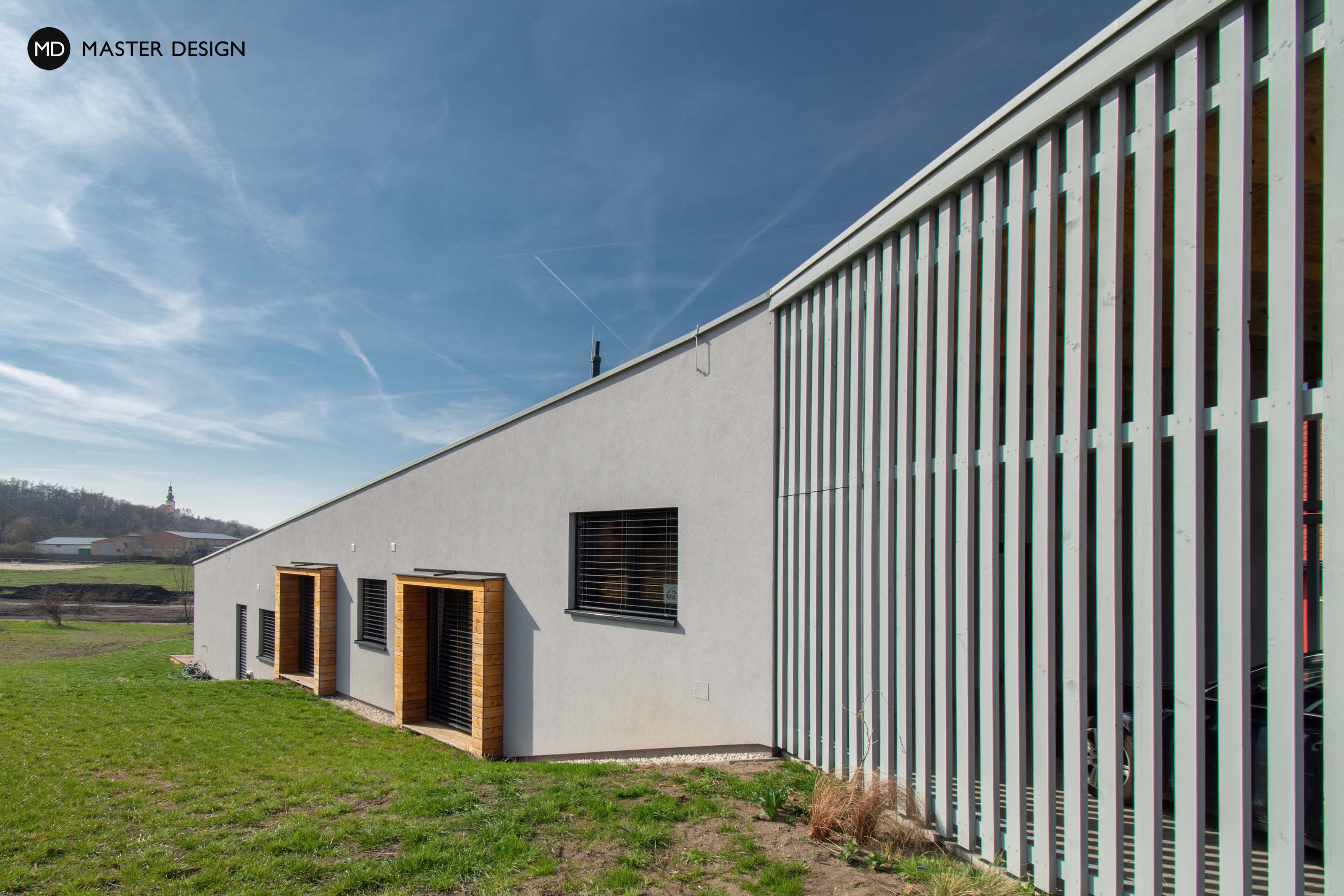 Modern bungalow in the slope with terrace having solid roof for young familyOdolená Voda - visualisation4